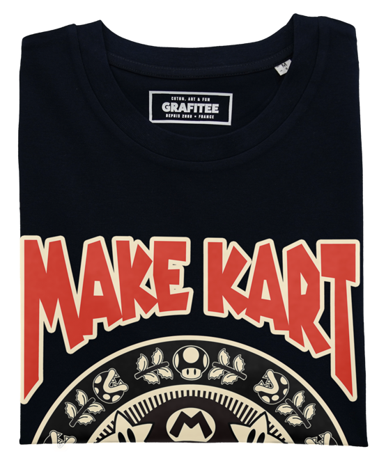 T-shirt Mario Make Kart noir plié