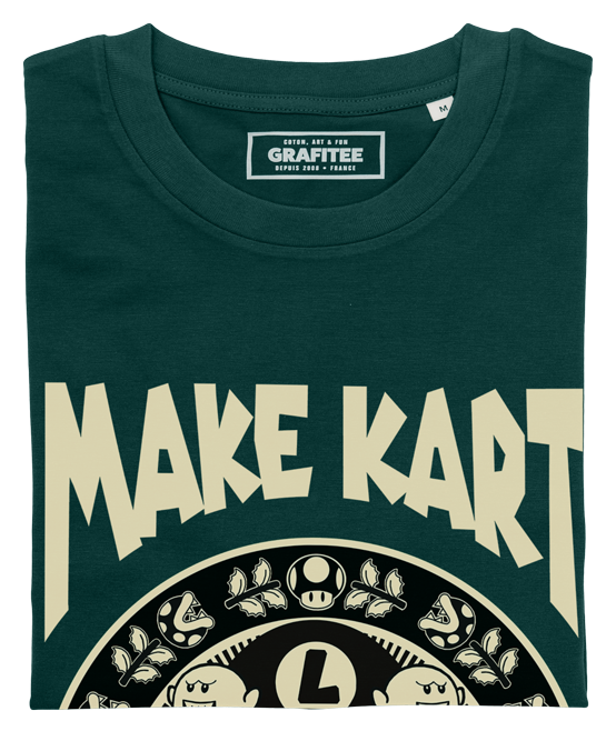 T-shirt Luigi Make Kart  plié