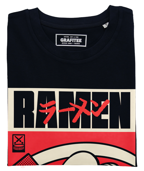 T-shirt Ramen Akira noir plié