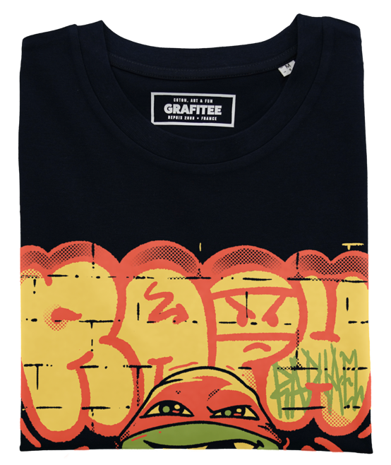 T-shirt Raph Street noir plié