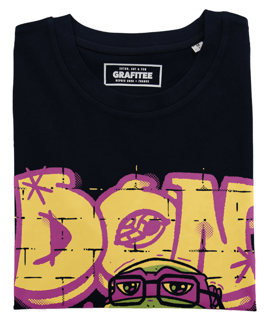 T-shirt Don Street noir plié