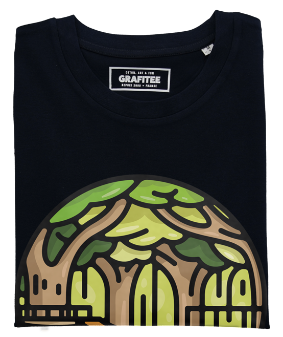 T-shirt Forest Moon of Endor noir plié