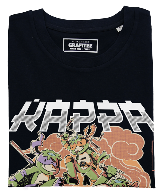 T-shirt KappaBunga noir plié