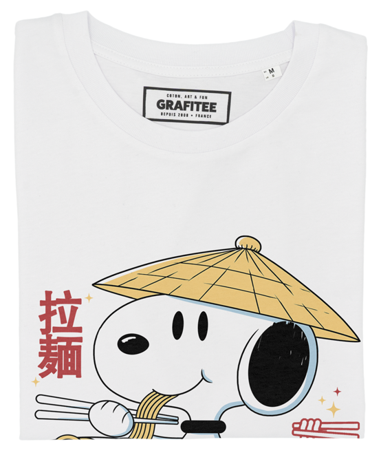 T-shirt Snoop Japan blanc plié