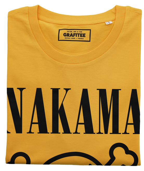 T-shirt Nakama jaune plié