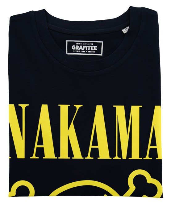 T-shirt Nakama noir plié