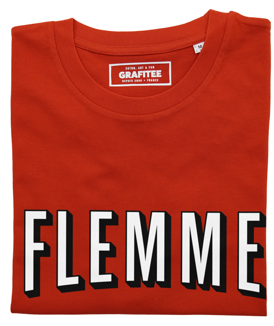 T-shirt Flemme rouge plié