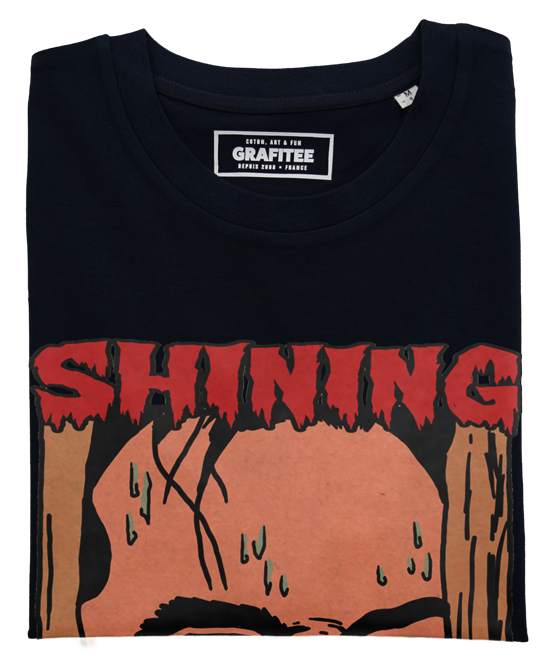 T-shirt Shining (film) noir plié