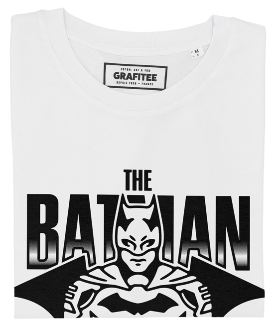 T-shirt The Batman blanc plié