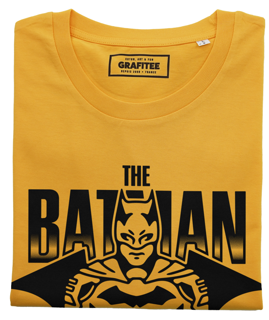 T-shirt The Batman jaune plié