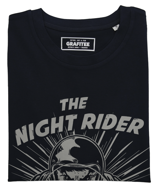 Night Rider illustration, Printed T-shirt Fun and Games Top