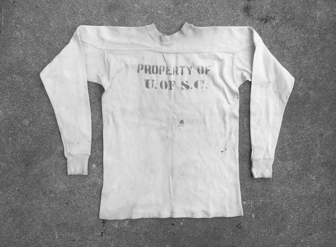 T-shirt blanc Property of USC